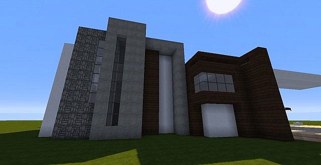 Novus - Modern House minecraft building ideas home 10