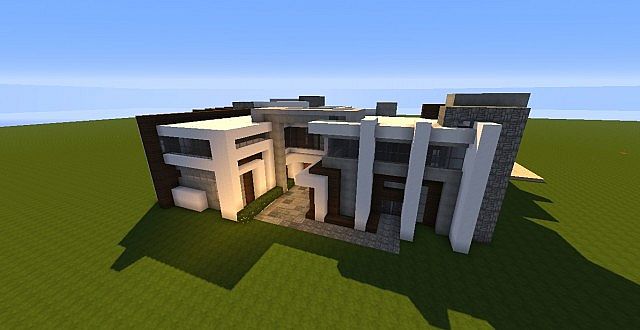 Novus - Modern House minecraft building ideas home 2