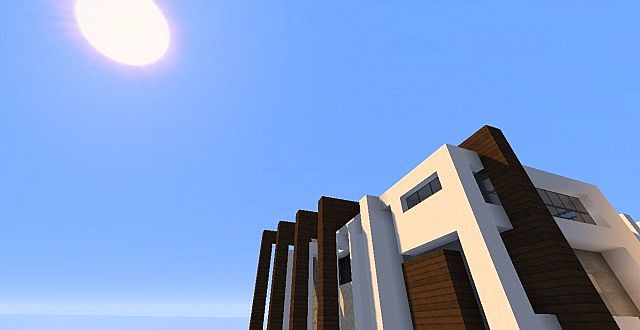 Novus - Modern House minecraft building ideas home 4