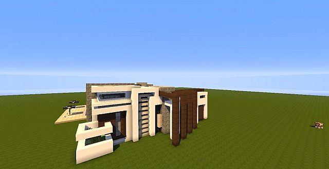 Novus - Modern House minecraft building ideas home 5