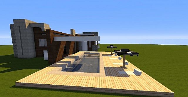 Novus - Modern House minecraft building ideas home 8