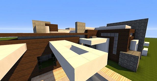 Novus - Modern House minecraft building ideas home 9