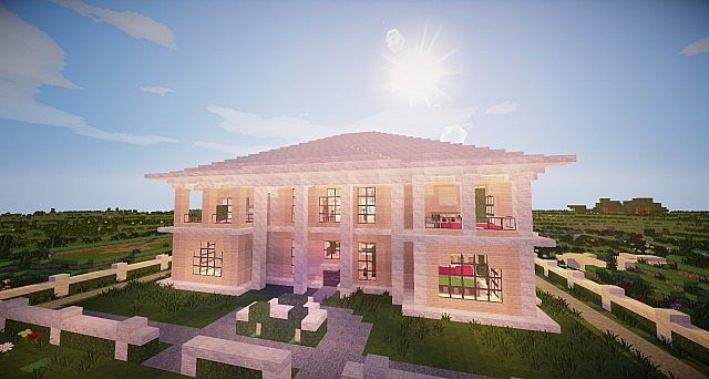 Minecraft wooden house build ideas 