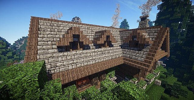 cozy rustic villa minecraft how to house download 9