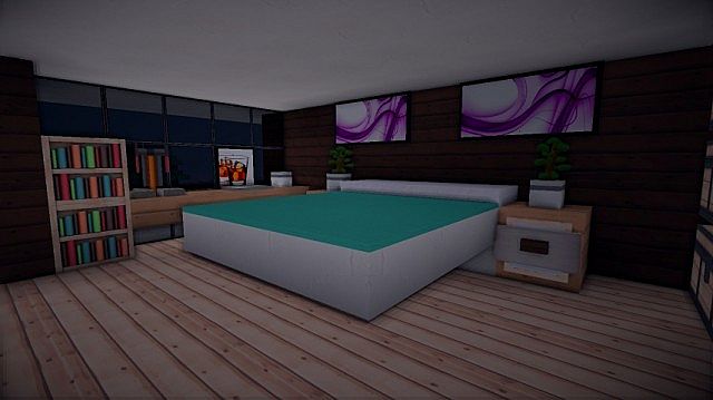 modern minecraft bed build bedroom prologue houses interior inside cool minecrafthousedesign master decor visit player villa