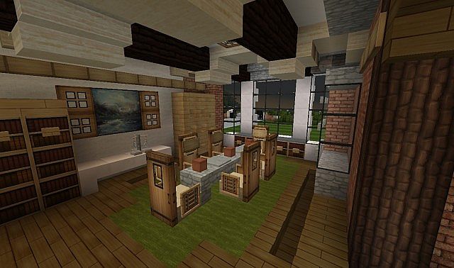 French Country Home minecraft house build 4
