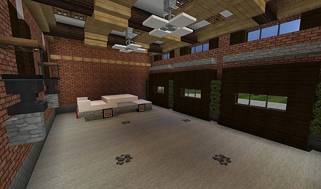 Plantation Home - Country Old Brick minecraft house ideas 10