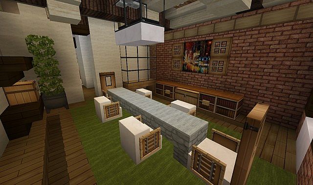 Plantation Home - Country Old Brick minecraft house ideas 4