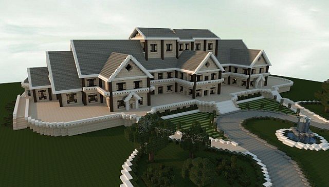 Luxury Mansion minecraft building ideas house design 2
