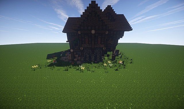 Large Medieval House How To Timelapse video minecraft screenshot build 4