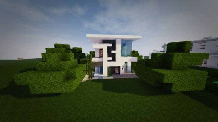 TheModern Pvper's Modern House 1 minecraft building home ideas small 2