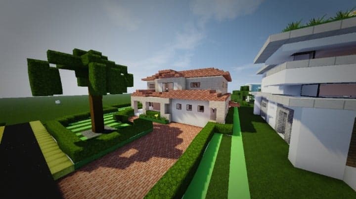 TheModern Pvper's Modern House 1 minecraft building home ideas small 9