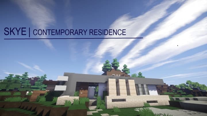 Skye Contemporary Residence minecraft house home style flows hd