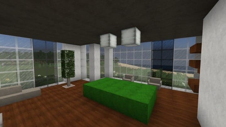 The Dogme minecraft modern house home pool download minimalistic 7