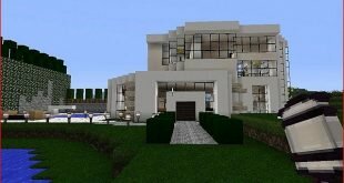 Modern Minecraft House idea build