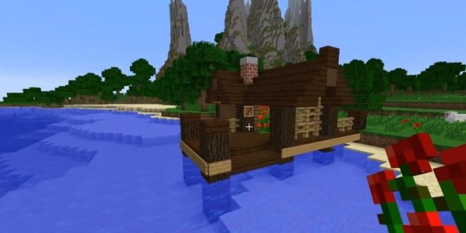 How To Make a Small Fishing Hut – Minecraft House Design