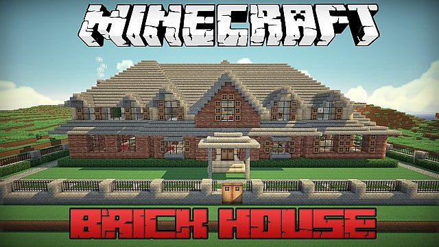 Traditional Brick House Minecraft building