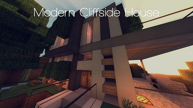Modern Cliffside house building ideas timelapse