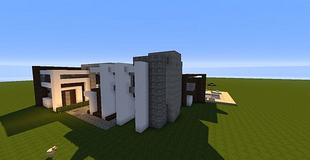 Novus - Modern House minecraft building ideas home 11