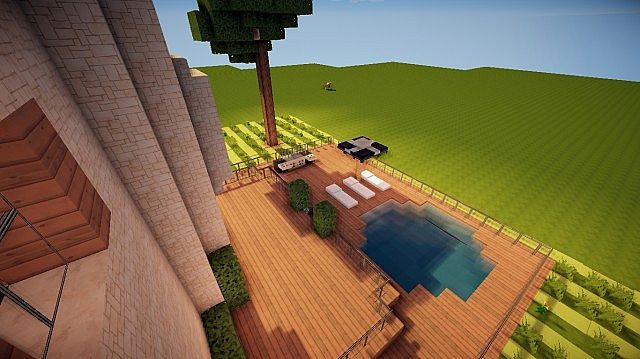 Small Modern House Building Ideas - Minecraft