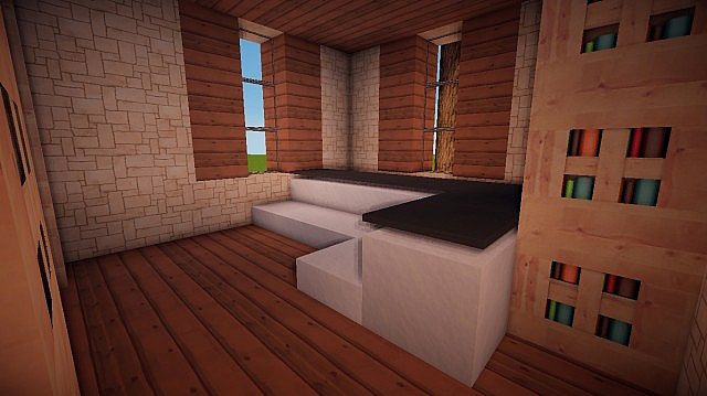 Small Suburban House Minecraft building ideas 5