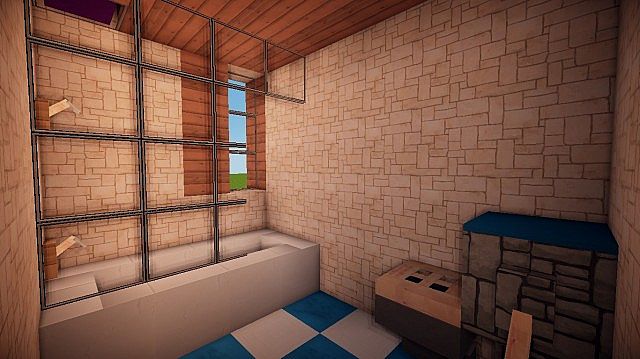 Small Suburban House Minecraft building ideas 8