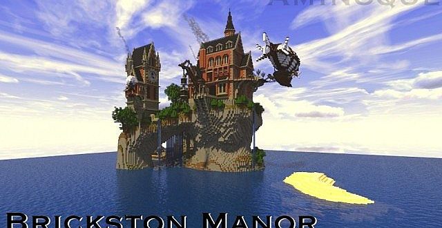 Brickston Manor â€“ Minecraft House Design - 