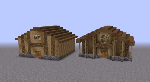 Minecraft tutorial how to build a horse barn! Youtube.