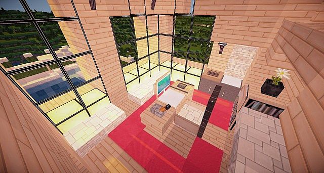 Minecraft wooden house build ideas 5