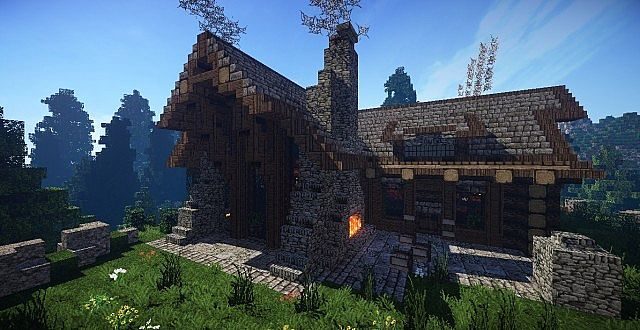 Cosy Rustic Villa Minecraft House Design