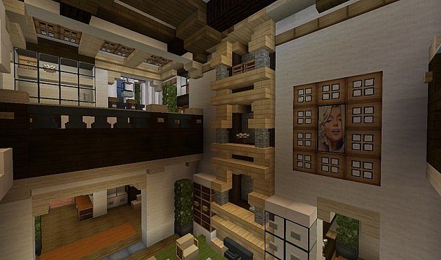 French Country Home minecraft house build 5