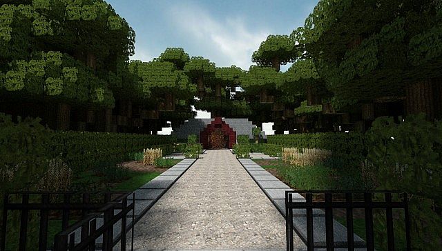 Crespi Estate Rebuild Minecraft house mansion acres luxury building ideas gate