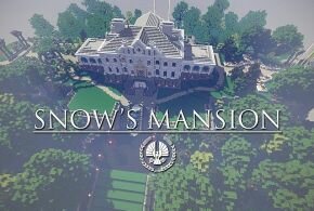 Snows Mansion minecraft building ideas house huge amazing