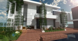 The Dogme minecraft modern house home pool download minimalistic