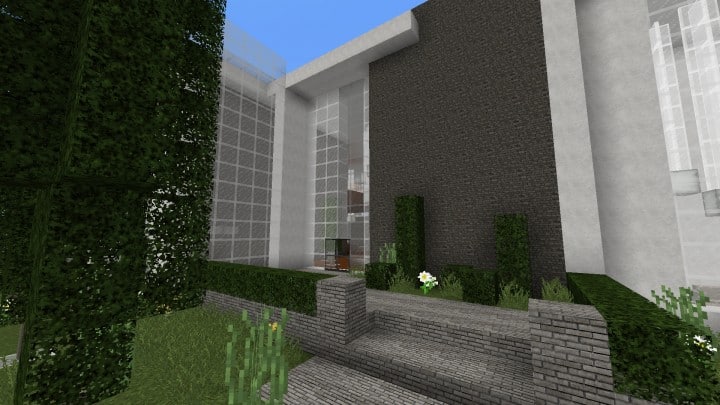 The Dogme minecraft modern house home pool download minimalistic 4