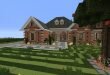 Large Suburban House minecraft building amazing idea download