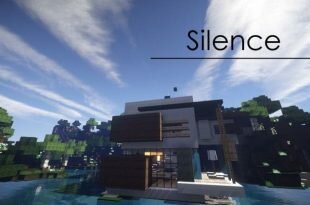 SILENCE modern house minecraft building ideas design download save