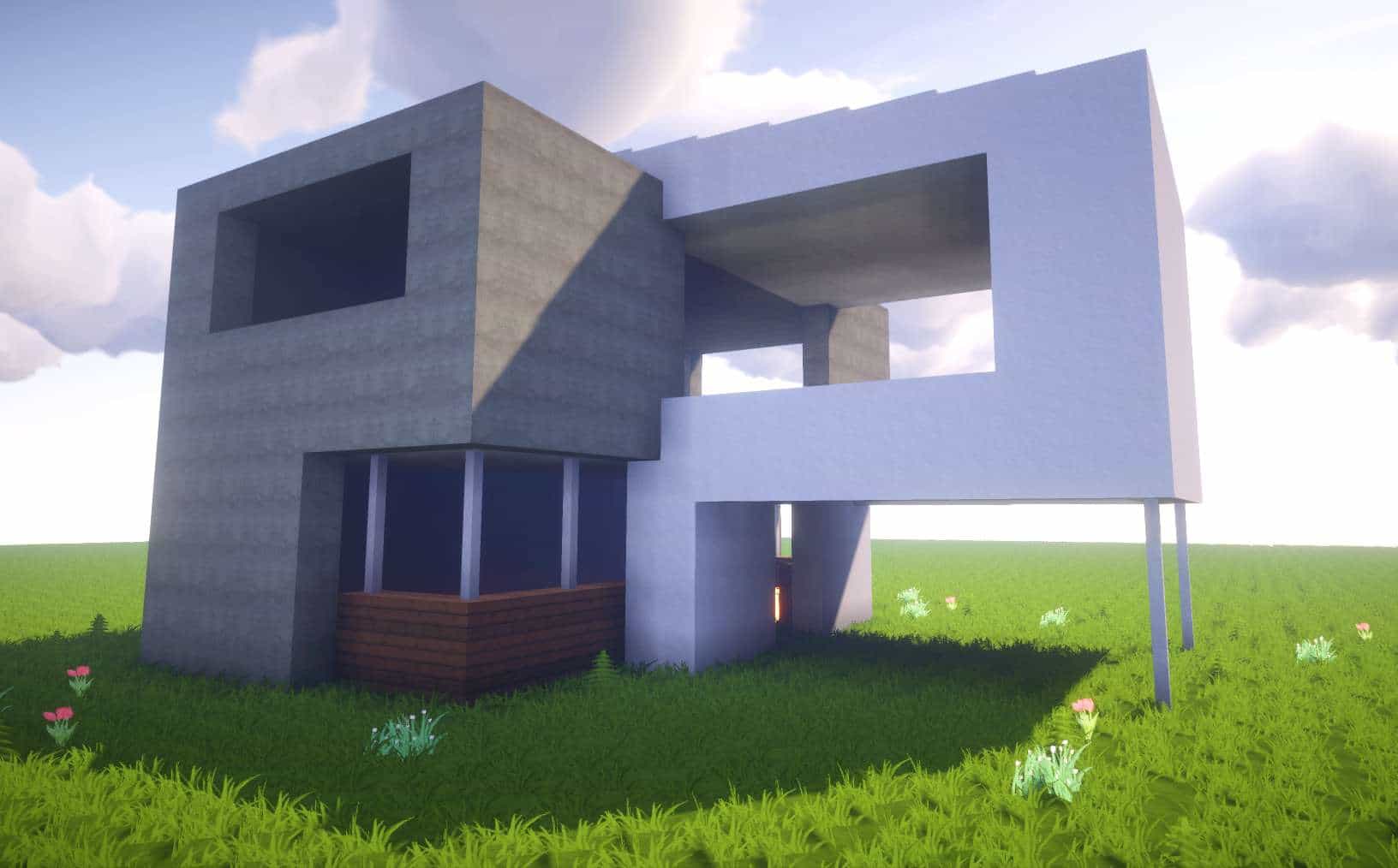 Minecraft: How to Build a Simple Modern House - Best House ...