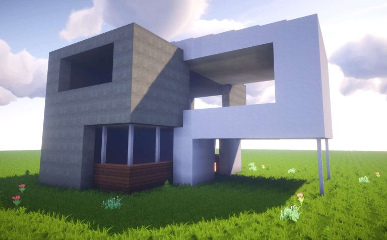 Minecraft: How to Build a Simple Modern House - Best House Tutorial