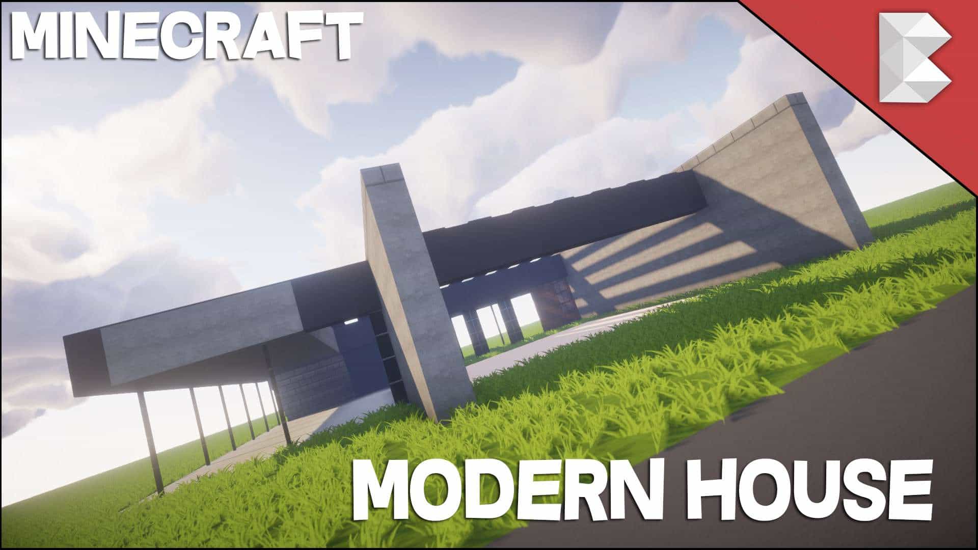 Minecraft Modern Stone House - Minecraft House Design